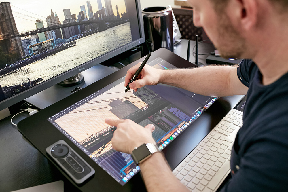 WACOM DTH-2420/K0（Wacom DTH2420K0 Graphics Tablet - Black