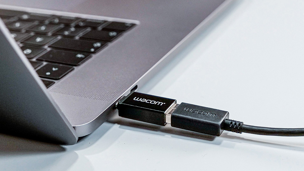 Wacom OTG USB-A to USB-C Adapter
