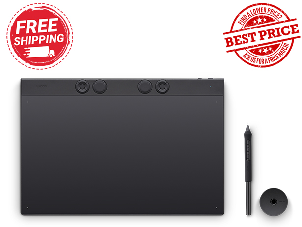 Wacom Intuos Pro Large PTK870 Graphics Drawing Tablet (Model 2025)